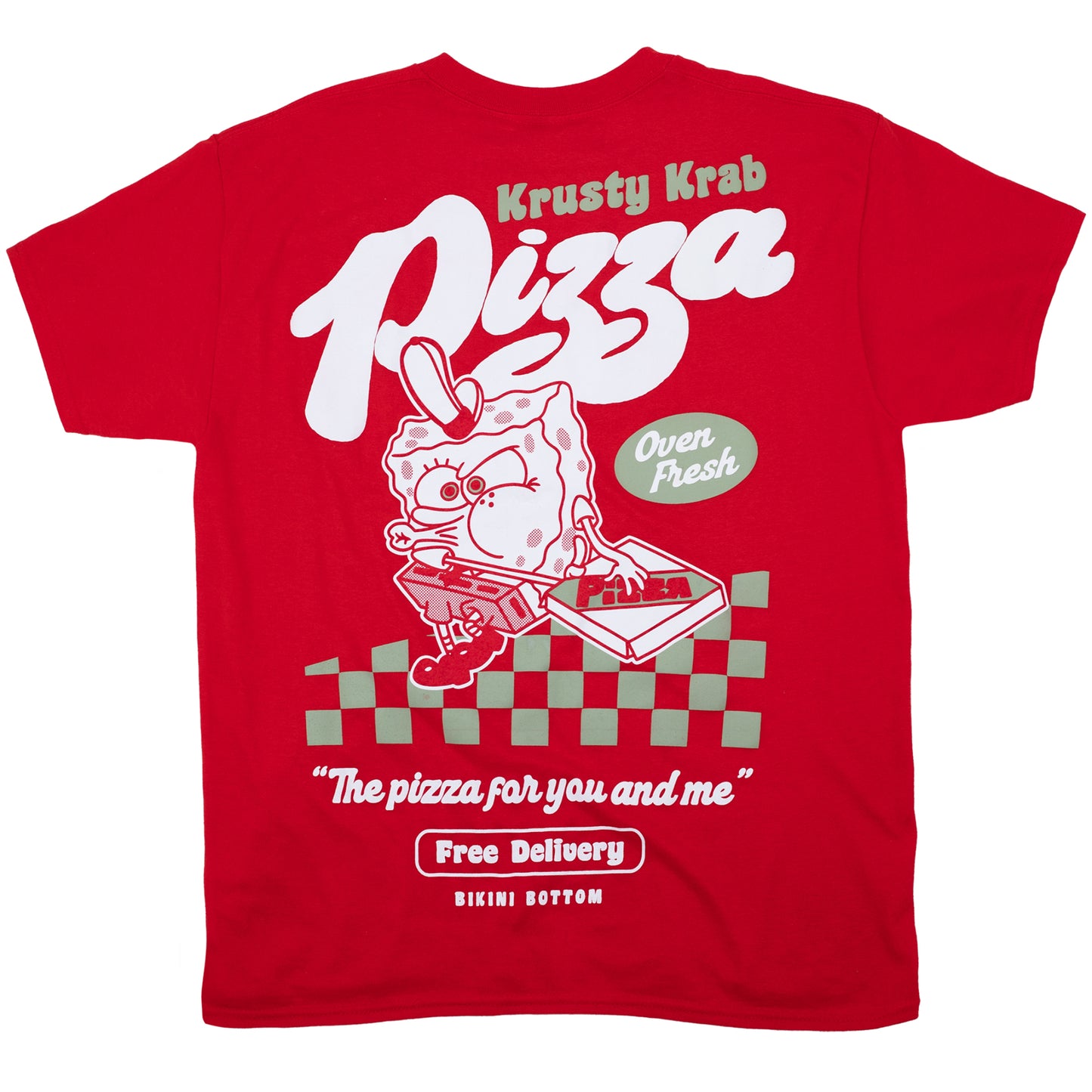 SpongeBob SquarePants Krusty Krab Pizza T-Shirt