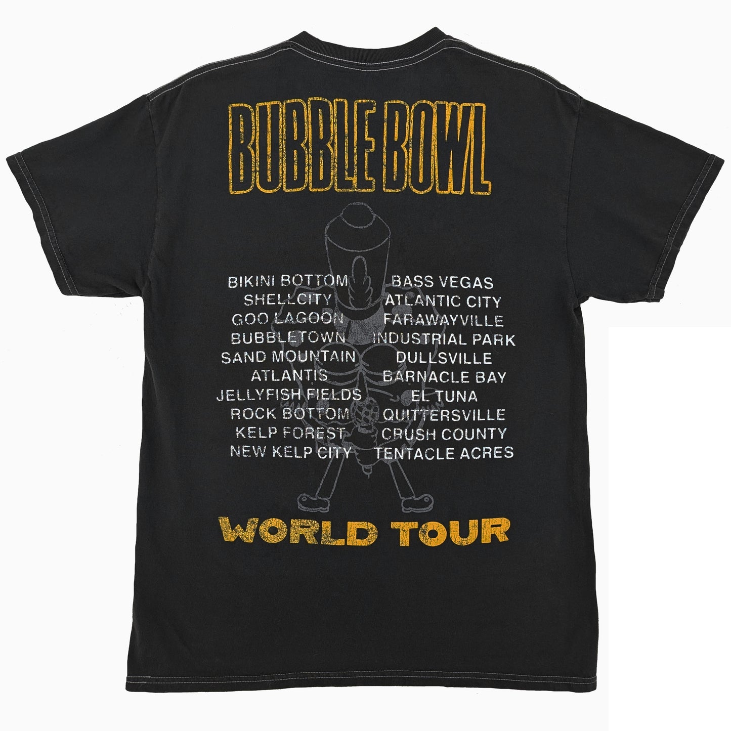 SpongeBob Bubble Bowl Tour Pigment T-Shirt