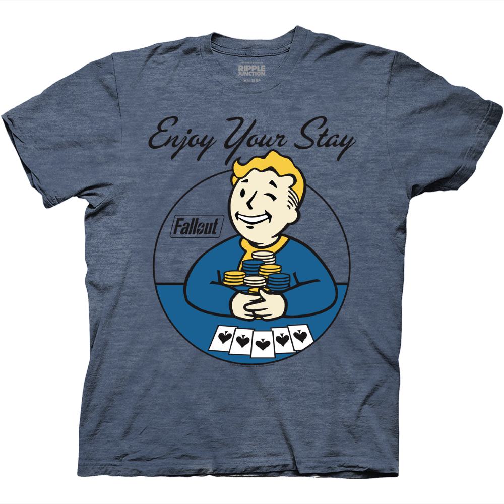 Fallout Vault Boy Poker Table T-Shirt