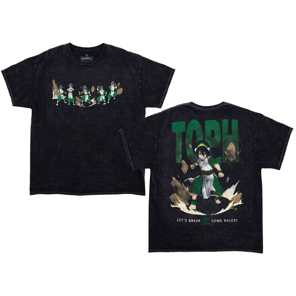 Front and back of shirt