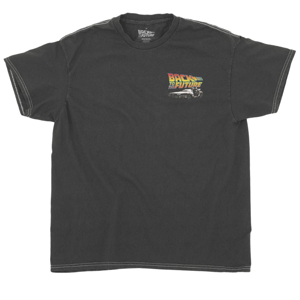 Back to the Future Vintage Poster Pigment T-Shirt