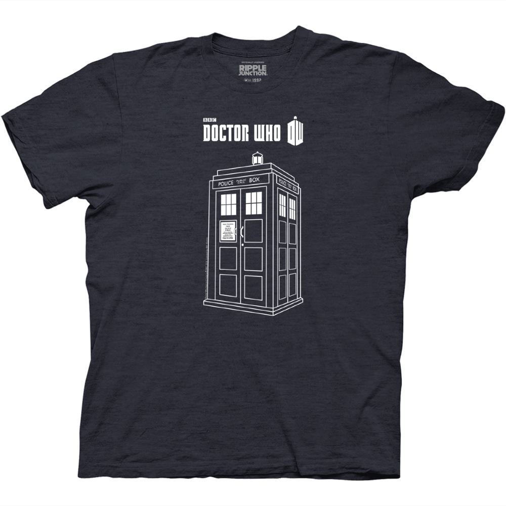 Doctor Who Linear Tardis T-Shirt