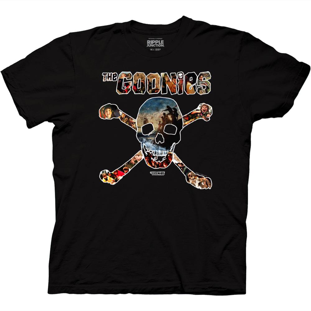 Goonies Skull Collage T-Shirt