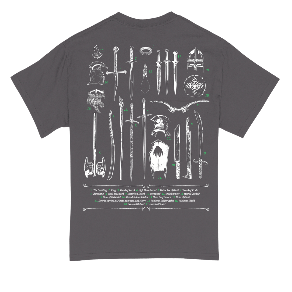 Lord of the Rings Field Guide T-Shirt