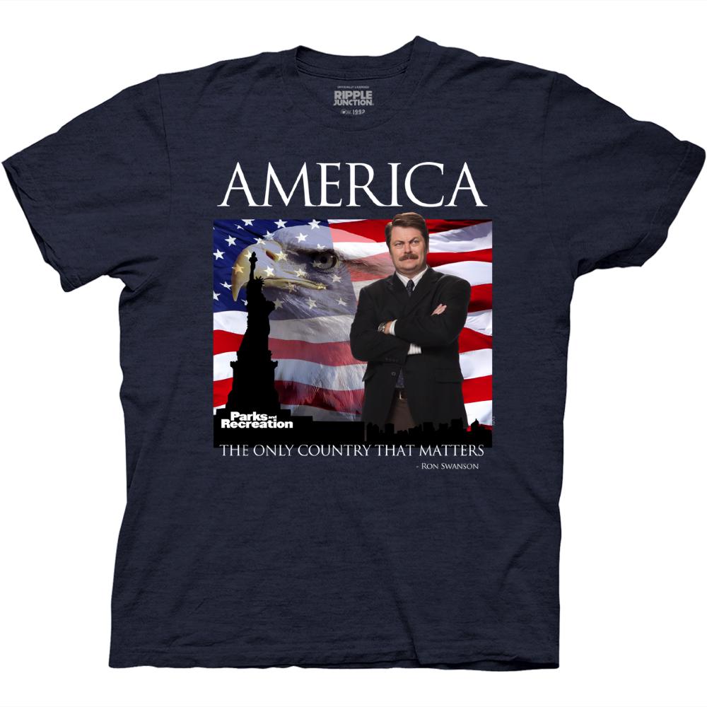 Parks And Recreation America The Only Country That Matters T-Shirt
