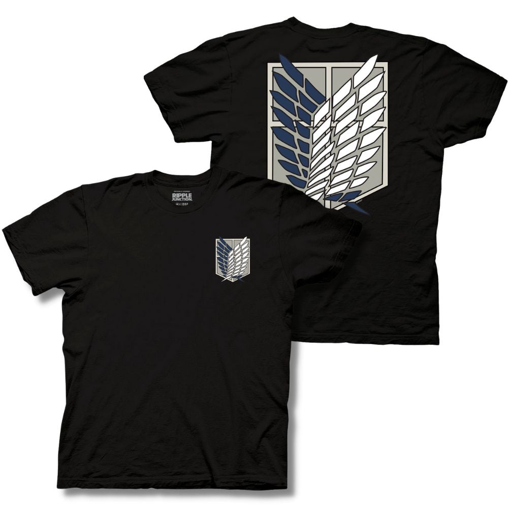 Front and back of shirt