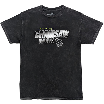 Chainsaw Man Manga-Zine Character Collage T-Shirt