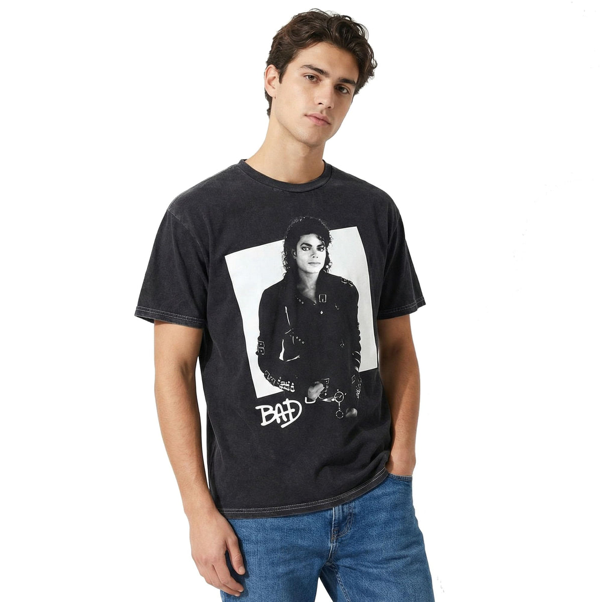 Michael Jackson Bad Album Cover T-Shirt