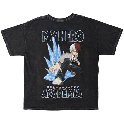My Hero Academia Todoroki Blue Panels T-Shirt