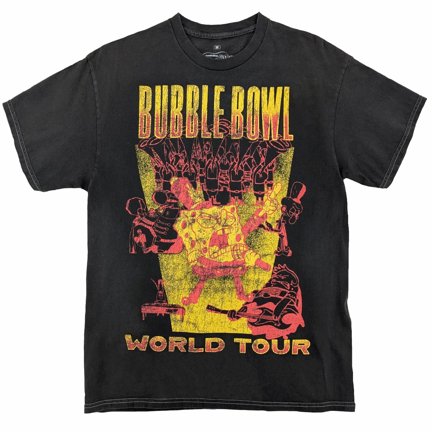SpongeBob Bubble Bowl Tour Pigment T-Shirt