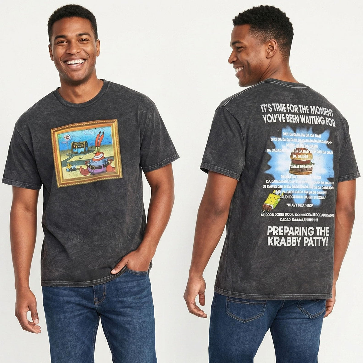 SpongeBob SquarePants Preparing the Krabby Patty T-Shirt