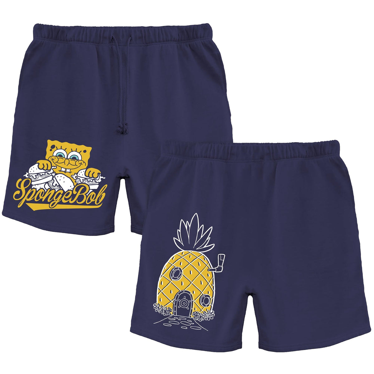 SpongeBob SquarePants Krabby Patties & Pineapple Lounge Shorts