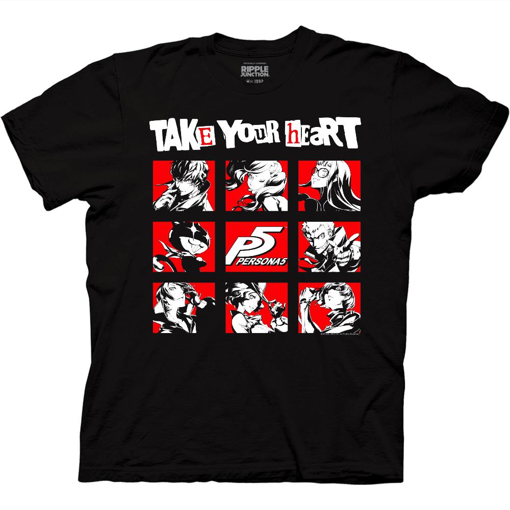 Front of shirt