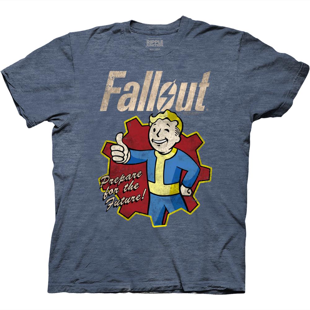 Fallout Vault Boy Thumbs Up Prepare For The Future T-Shirt