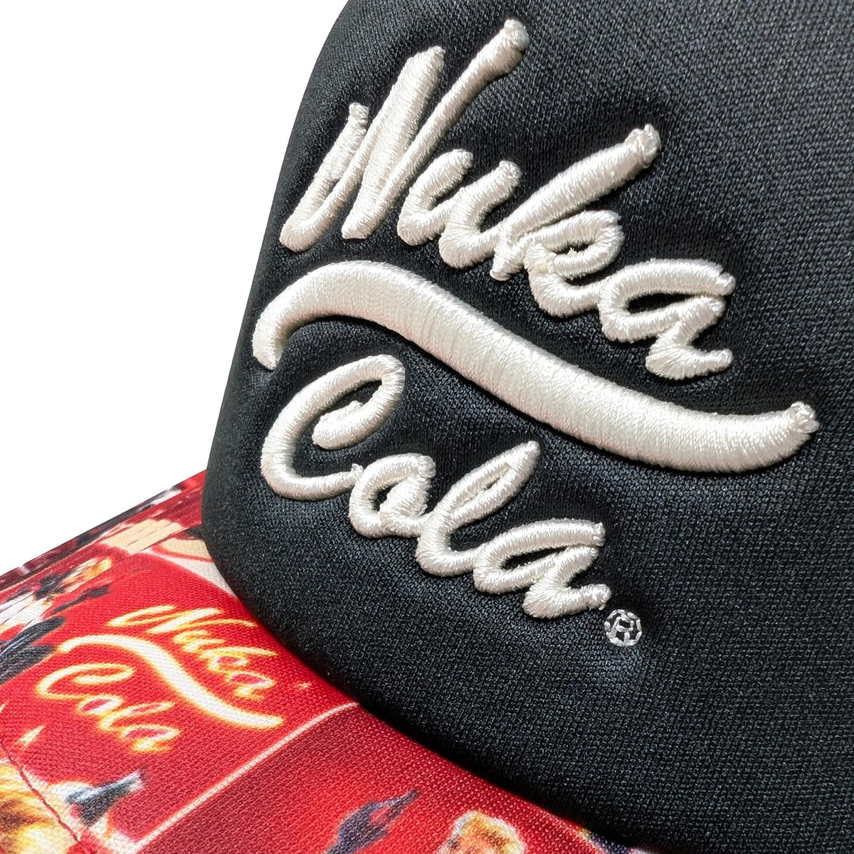 Fallout Nuka Cola Retro Ad Embroidered Trucker Hat