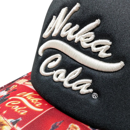 Fallout Nuka Cola Retro Ad Embroidered Trucker Hat