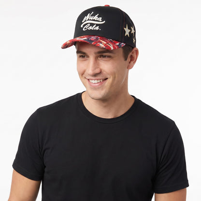 Fallout Nuka Cola Retro Ad Embroidered Trucker Hat