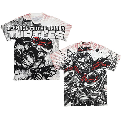 Teenage Mutant Ninja Turtles Comic Book All-Over Print T-Shirt