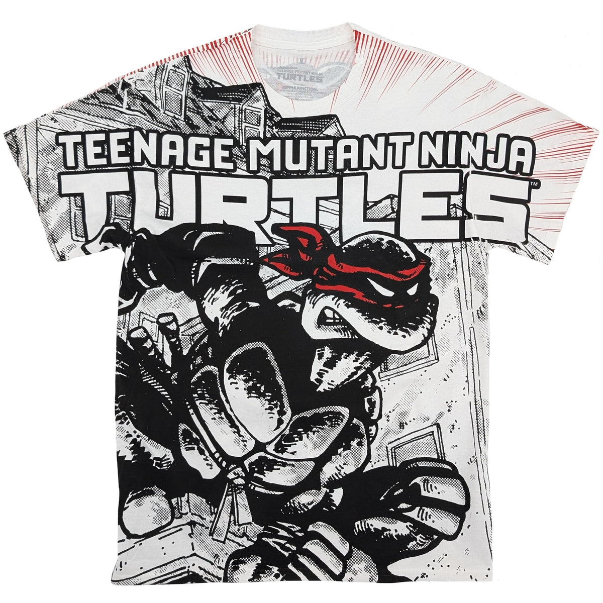 Teenage Mutant Ninja Turtles Comic Book All-Over Print T-Shirt