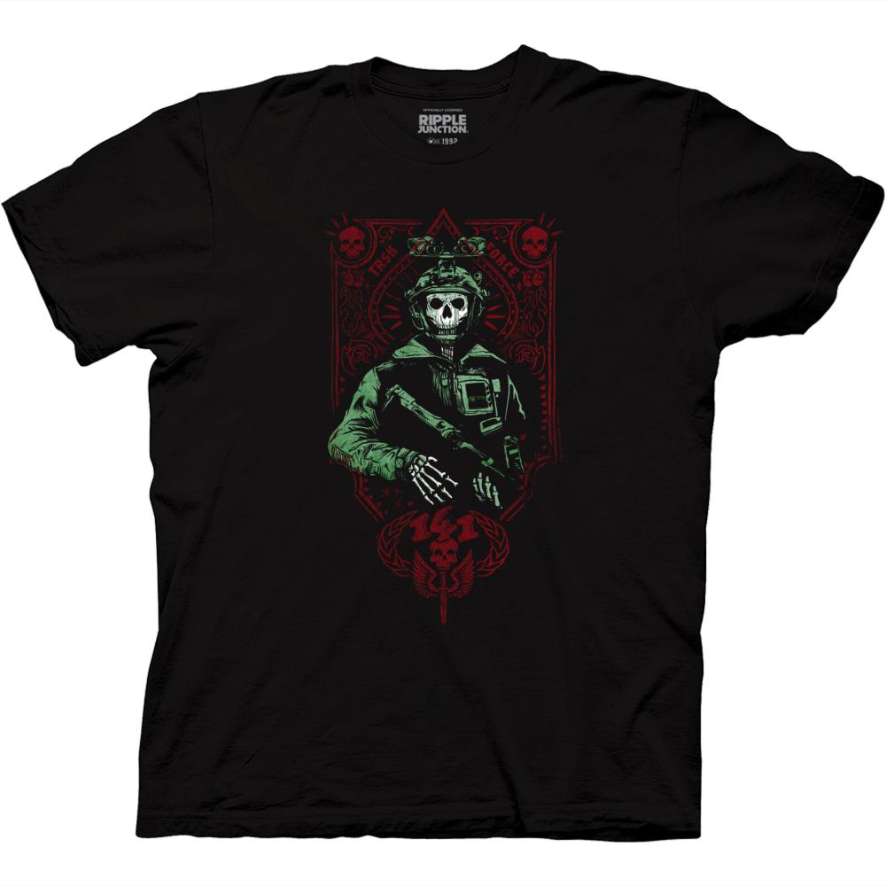 Front of shirt