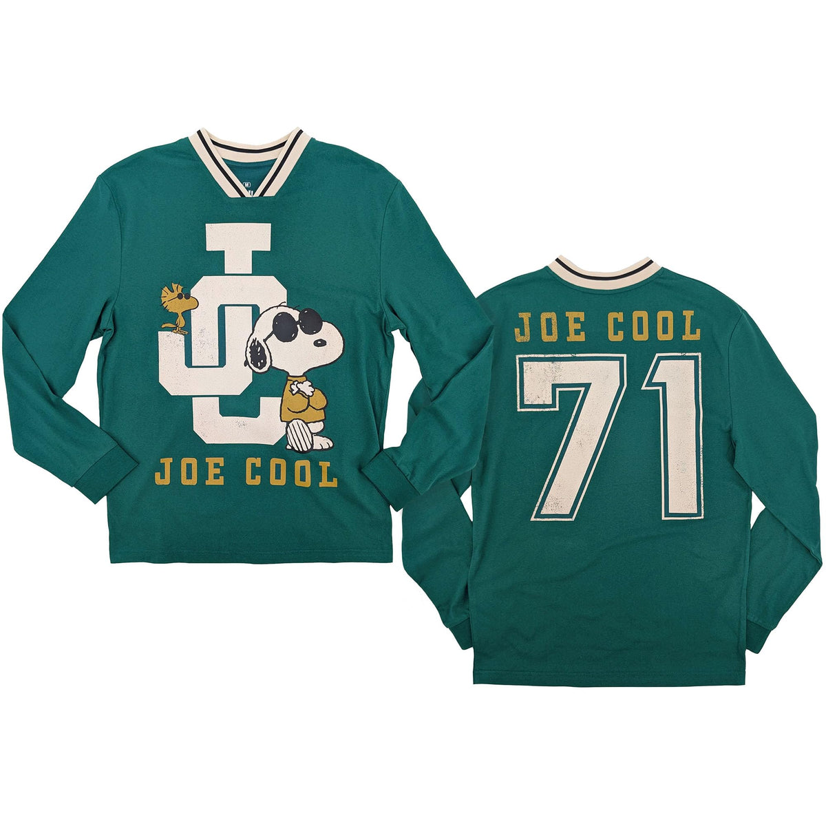 Peanuts Snoopy Joe Cool 71 Long Sleeve Goalie T-Shirt