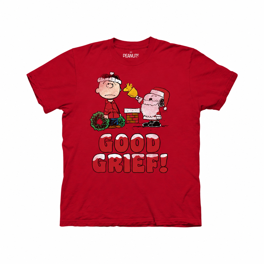 Peanuts Charlie Brown & Snoopy Christmas T-Shirt