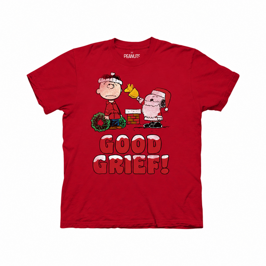 Peanuts Charlie Brown & Snoopy Christmas T-Shirt