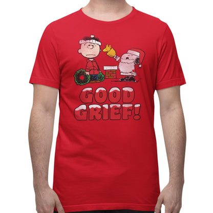 Peanuts Charlie Brown & Snoopy Christmas T-Shirt