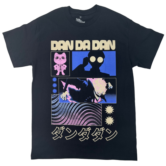 Dan Da Dan Purple and Blue SiIhouettes T-Shirt