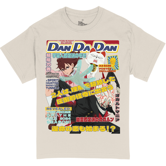 DanDaDan Manga-Zine Panels T-Shirt