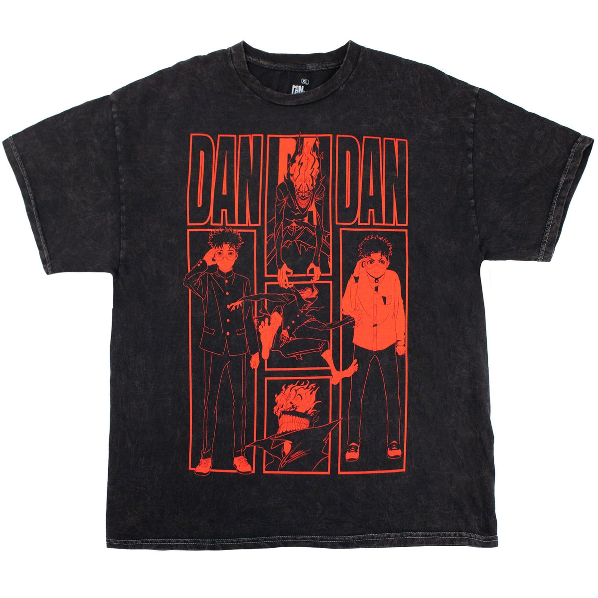 DanDaDan T-Shirt Okarun Yokai Red Panels T-Shirt