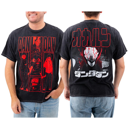 DanDaDan T-Shirt Okarun Yokai Red Panels T-Shirt
