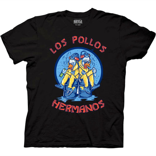 Breaking Bad Los Pollos Hermanos Hazmat Suits T-Shirt