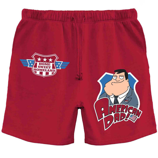 American Dad Home Sweet Homeland Lounge Shorts