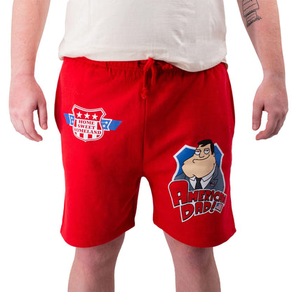 American Dad Home Sweet Homeland Lounge Shorts