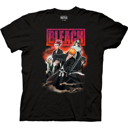 BLEACH Group Image With Smoke T-Shirt