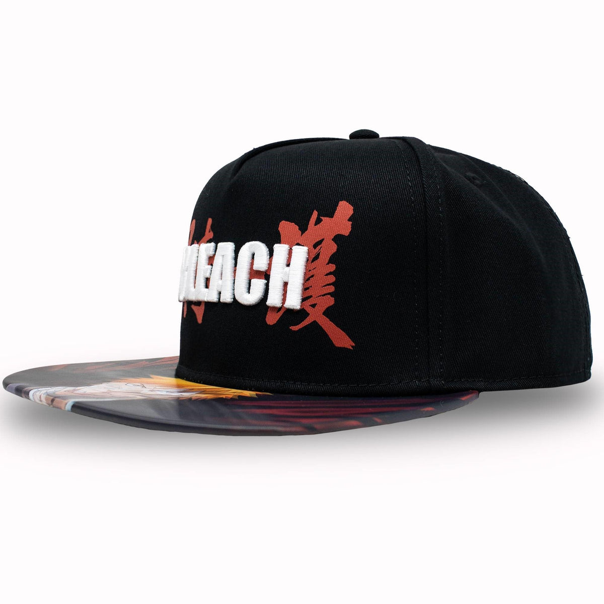 BLEACH Ichigo Lenticular Bill Embroidered Logo Snapback Hat