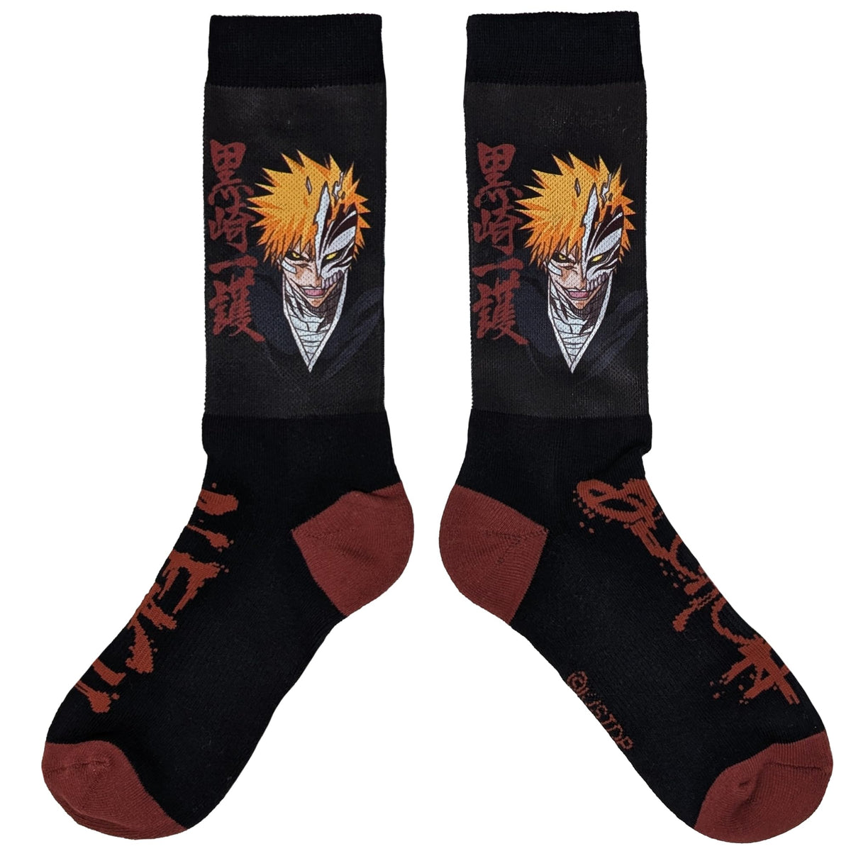 BLEACH Ichigo Mask Crew Socks