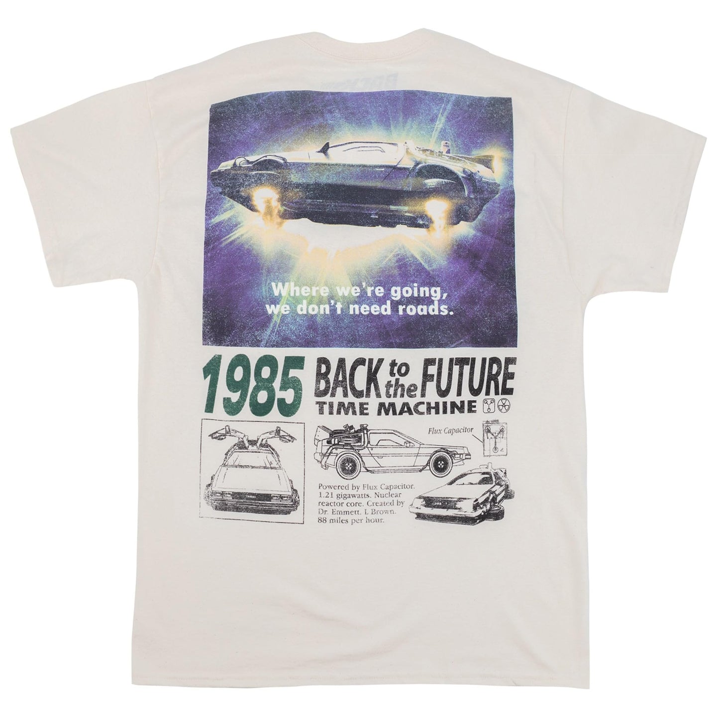 Back to the Future Vintage Ad T-Shirt