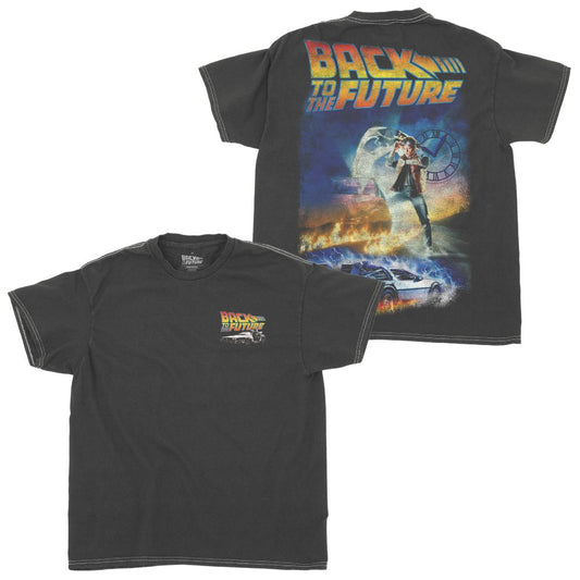 Back to the Future Vintage Poster Pigment T-Shirt