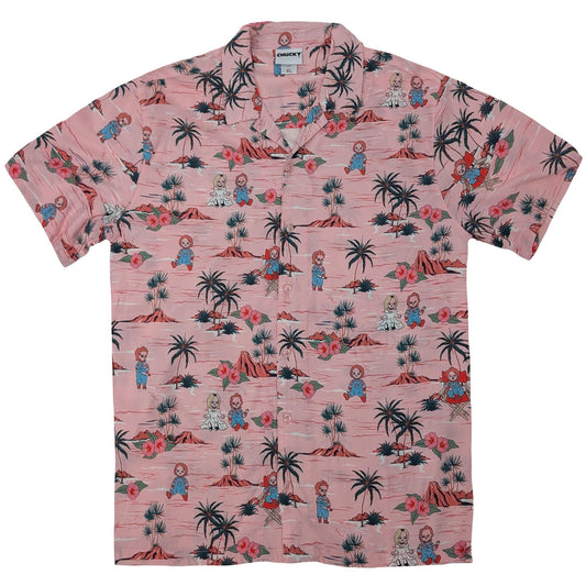 Chucky Tropical Chucky & Tiffany Camp Collar Button Up