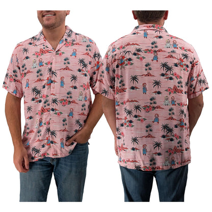 Chucky Tropical Chucky & Tiffany Camp Collar Button Up
