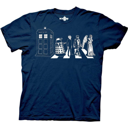 Doctor Who Detailed Street Crossing T-shirt