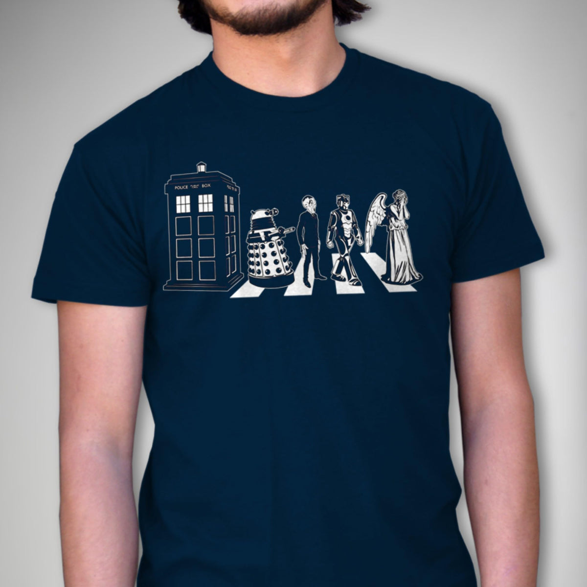 Doctor Who Detailed Street Crossing T-shirt