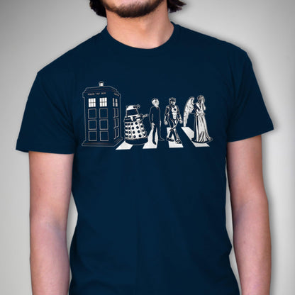 Doctor Who Detailed Street Crossing T-shirt