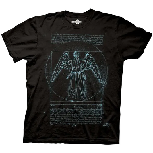 Doctor Who Vitruvian Angel T-Shirt
