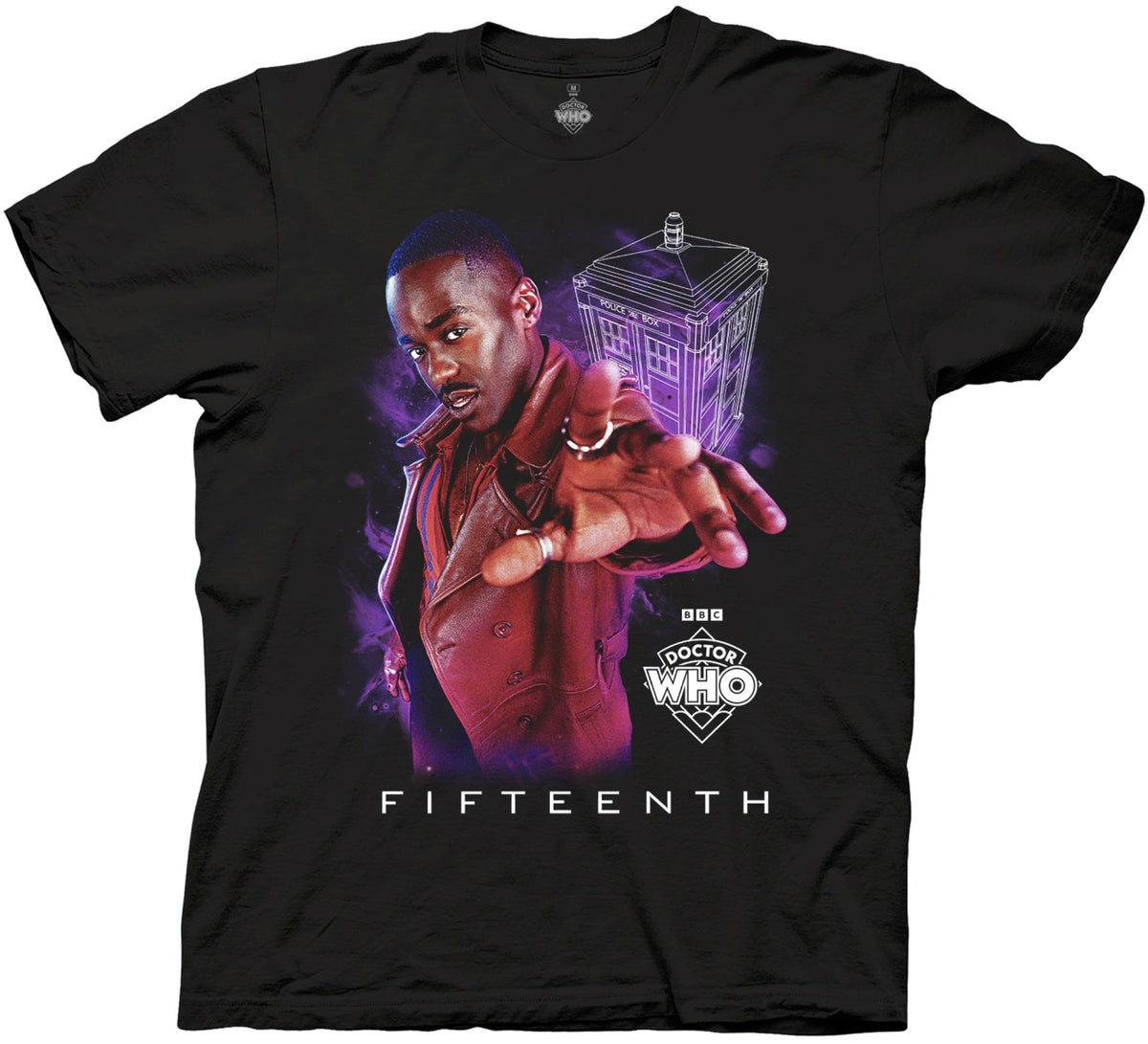 Doctor Who Fifteenth Doctor Tardis T-Shirt