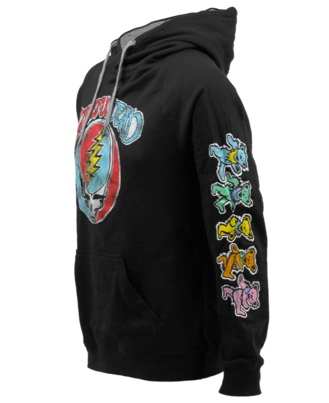 Grateful Dead Stealie & Dancing Bears Popover Hoodie