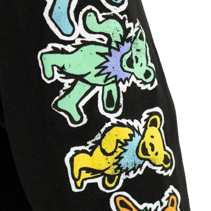 Grateful Dead Stealie & Dancing Bears Popover Hoodie