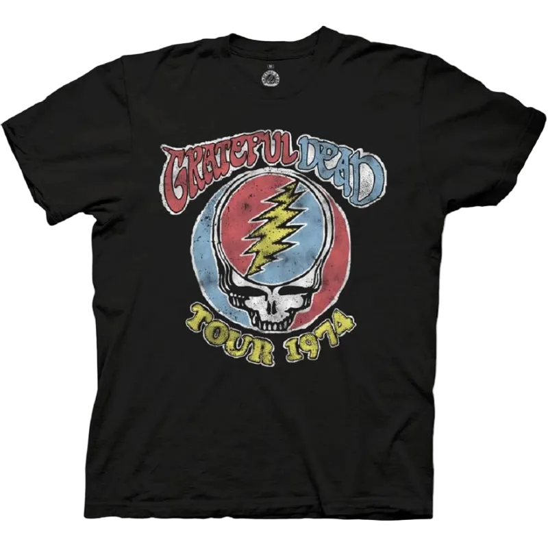 Grateful Dead Stealie 1974 Tour T-Shirt